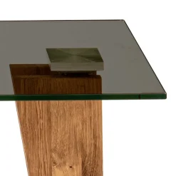 Best Wohnen Getönter Glastisch fürs Wohnzimmer höhenverstellbar - Rasmiro