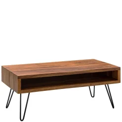 Clearance Wohnen Günstiger Designer Couchtisch mit Ablagefach - Nicono