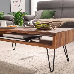 Clearance Wohnen Günstiger Designer Couchtisch mit Ablagefach - Nicono