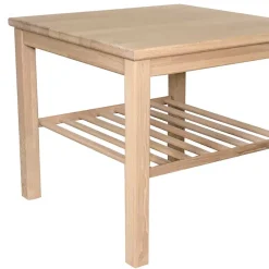 Outlet Wohnen Günstiger Massivholz Sofatisch aus Eiche - Dreaming