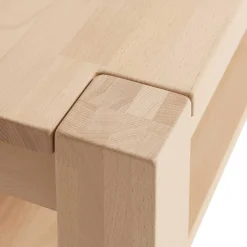 Discount Wohnen Günstiger Massivholz Sofatisch aus Buche - Bermuda