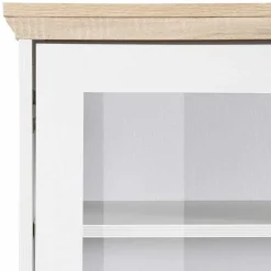 Discount Wohnen Günstiges Landhaus Highboard 125x125x35 - Akedra