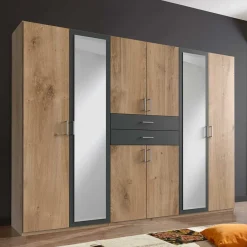 Discount Wohnen Großer Kleiderschrank 270 cm mit acht Türen - Ayla