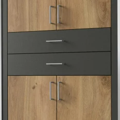 Discount Wohnen Großer Kleiderschrank 270 cm mit acht Türen - Ayla