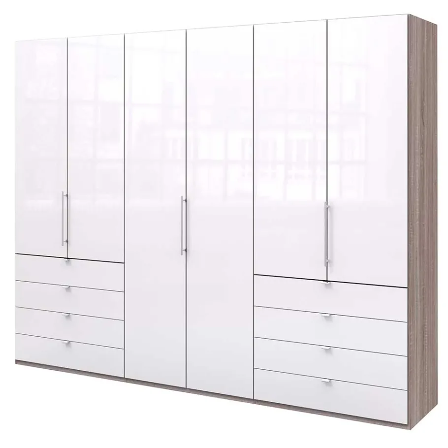 Clearance Wohnen Großer Schlafzimmer Kombi-Schrank Made in Germany - Empresian