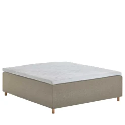 Clearance Wohnen H3 Polsterbett in Creme & Natur - Suvanica