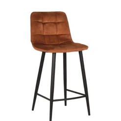 Hot Wohnen Halbhoher Barstuhl mit 65 cm Sitzhöhe - Naharas (2er Set)