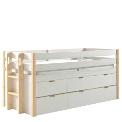 New Wohnen Halbhohes Kinderbett als Kojenbett - Sharky