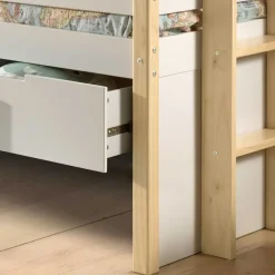 New Wohnen Halbhohes Kinderbett als Kojenbett - Sharky