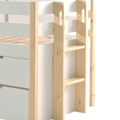 New Wohnen Halbhohes Kinderbett als Kojenbett - Sharky