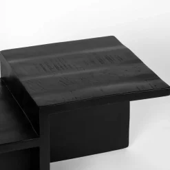 Outlet Wohnen Handgearbeiteter Couchtisch aus Mangoholz - Ela
