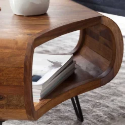 Hot Wohnen Handgearbeiteter Design-Couchtisch modern - Lenza