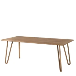Best Wohnen Handgearbeiteter Esszimmertisch aus Eiche - Germaina