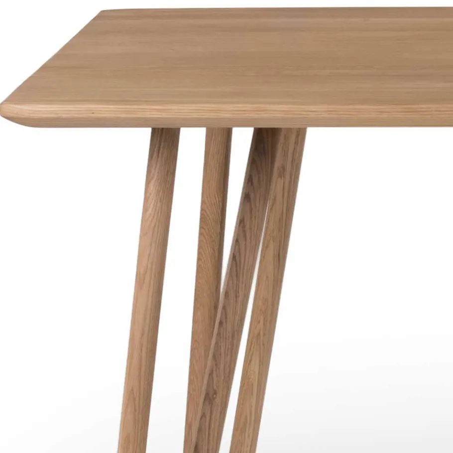 Best Wohnen Handgearbeiteter Esszimmertisch aus Eiche - Germaina