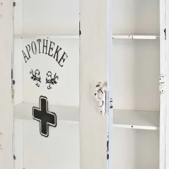 Discount Wohnen Hausapotheken Schrank Dorna in Weiß