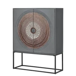 Hot Wohnen Highboard - dekorativ mit Mandala - Mesusco