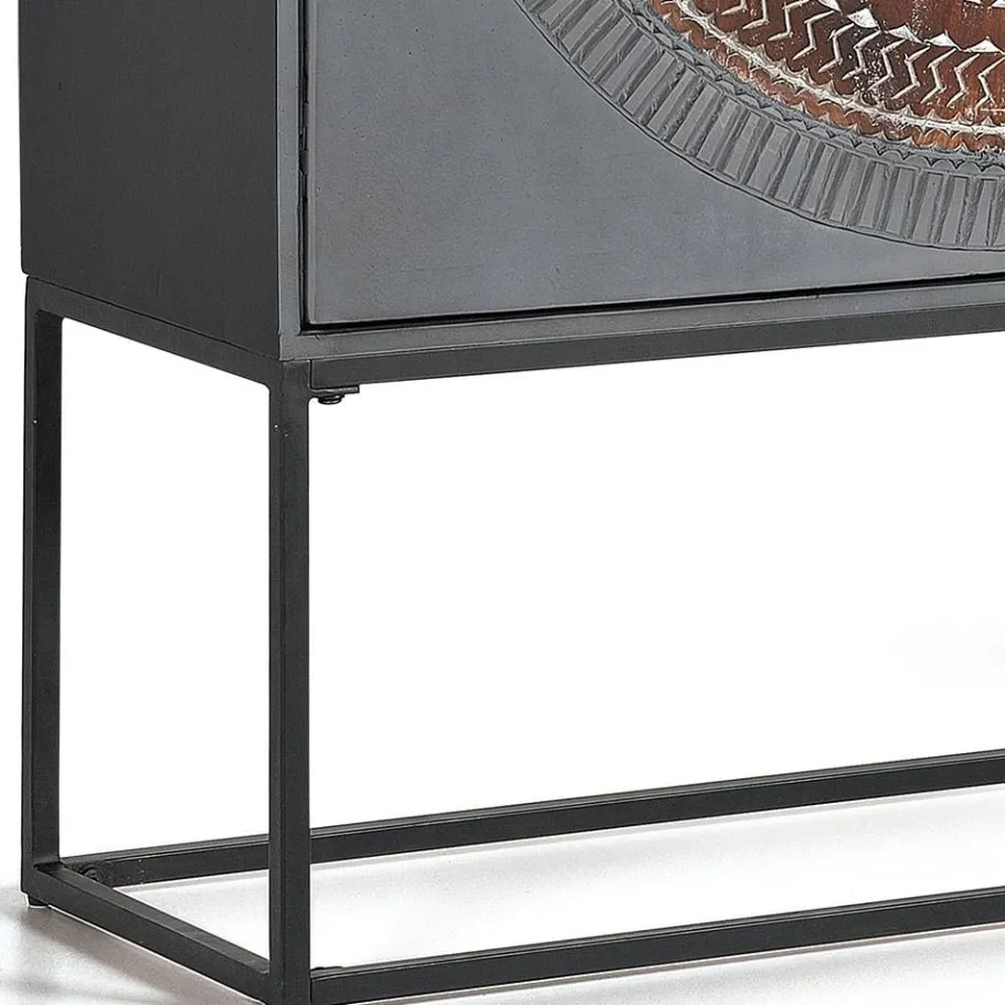Hot Wohnen Highboard - dekorativ mit Mandala - Mesusco