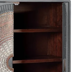 Hot Wohnen Highboard - dekorativ mit Mandala - Mesusco