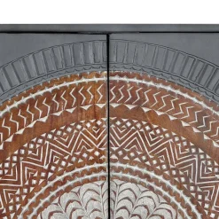 Hot Wohnen Highboard - dekorativ mit Mandala - Mesusco