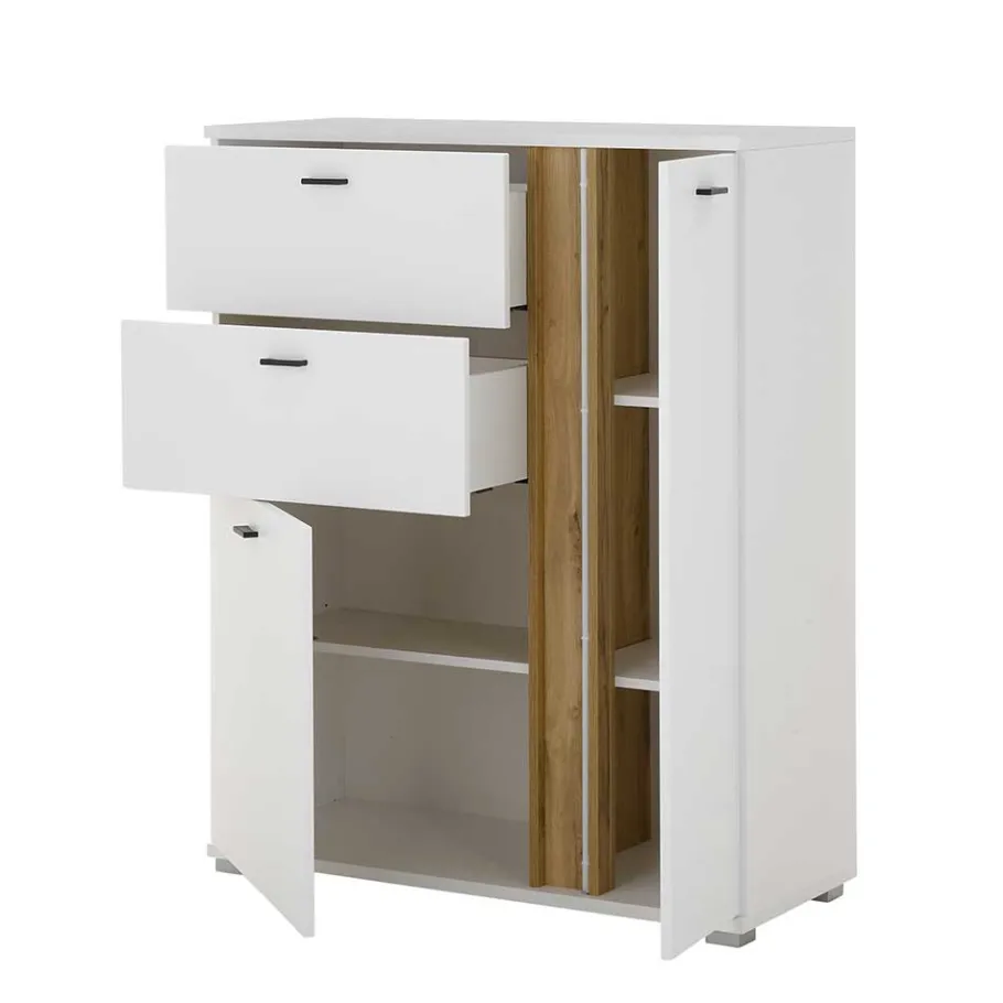 Best Wohnen Highboard & TV Lowboard & Wandboard Set - Racelyn (dreiteilig)
