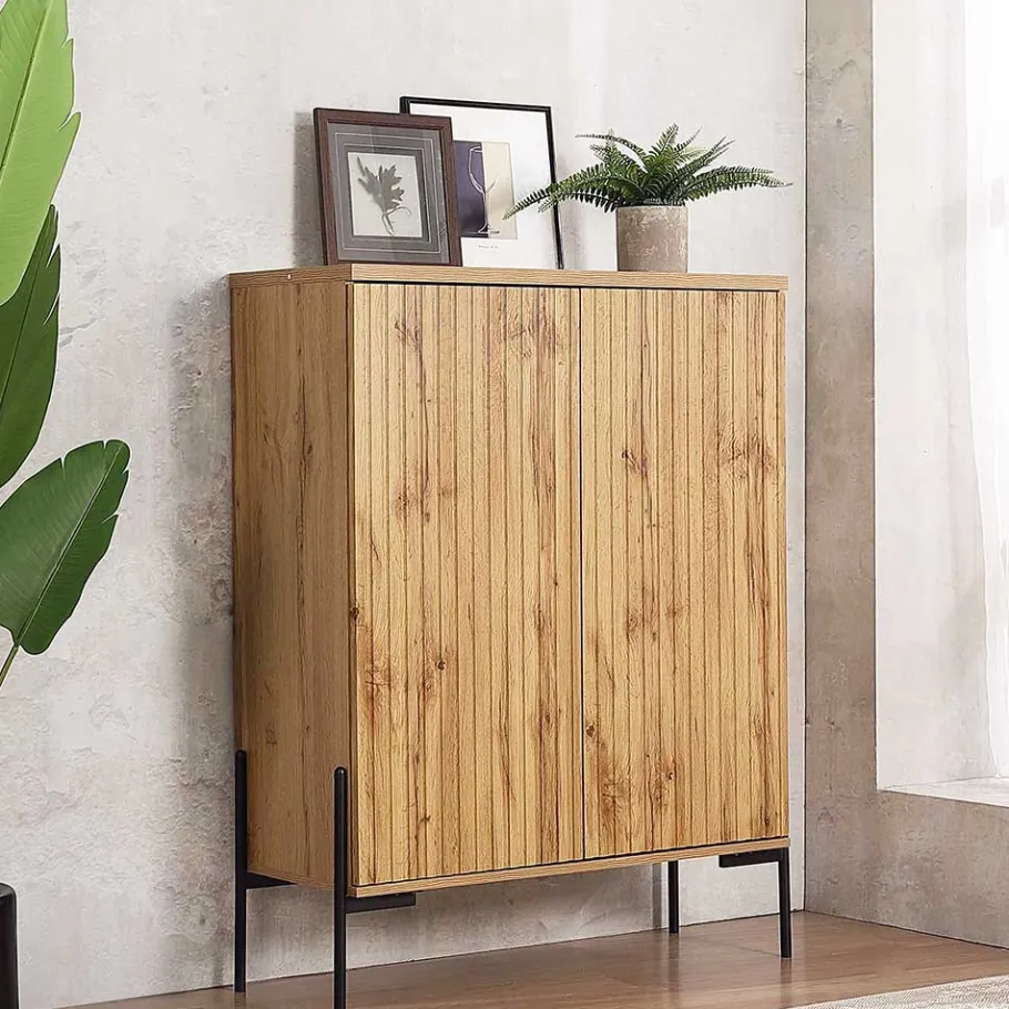 Sale Wohnen Highboard im Skandi Design - Elastian