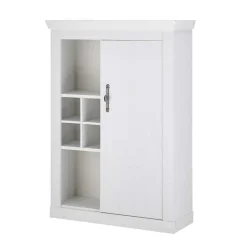 Best Wohnen Highboard in weißer Holzoptik Pinie - Liancos