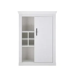 Best Wohnen Highboard in weißer Holzoptik Pinie - Liancos