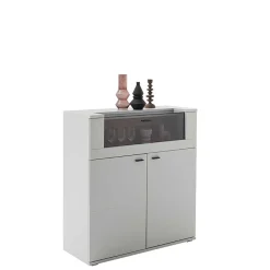 Hot Wohnen Highboard mit Glas Klappe & zwei Türen - Apulco