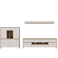 Sale Wohnen Highboard und TV-Board und Wandboard Set - Ovidio (dreiteilig)