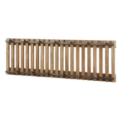 Sale Wohnen Hängegarderobe in Mangoholz Sandfarben - Imparacta