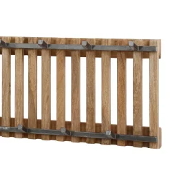 Sale Wohnen Hängegarderobe in Mangoholz Sandfarben - Imparacta