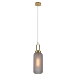 Clearance Wohnen Hängelampe mit mattem Glasschirm - Bosayda