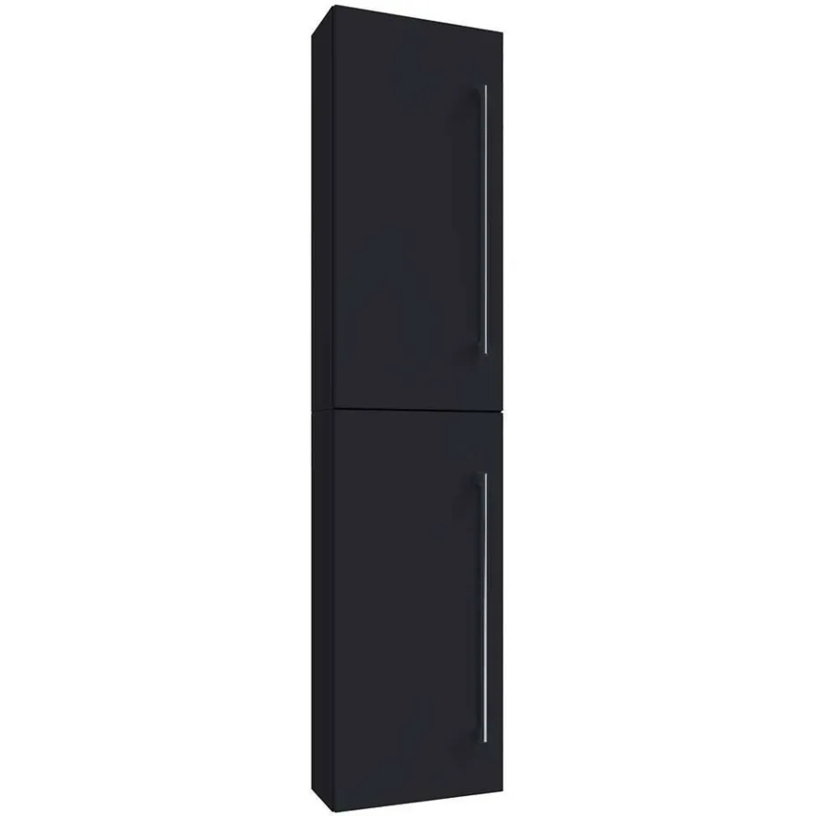 Discount Wohnen Hängende Badeinrichtung Set in Schwarz - Gloriella (dreiteilig)