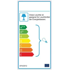 New Wohnen Hängende Lampe aus Glas in Rosa - Erasmo