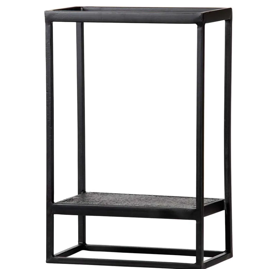 Hot Wohnen Hängende Regale in Schwarz - Heliawa (2er Set)