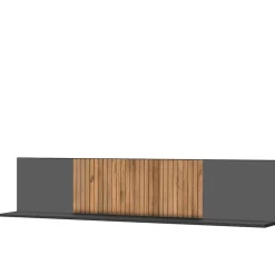 Sale Wohnen Hängeregal mit Rückwand 183x38x24 cm - Cruzca