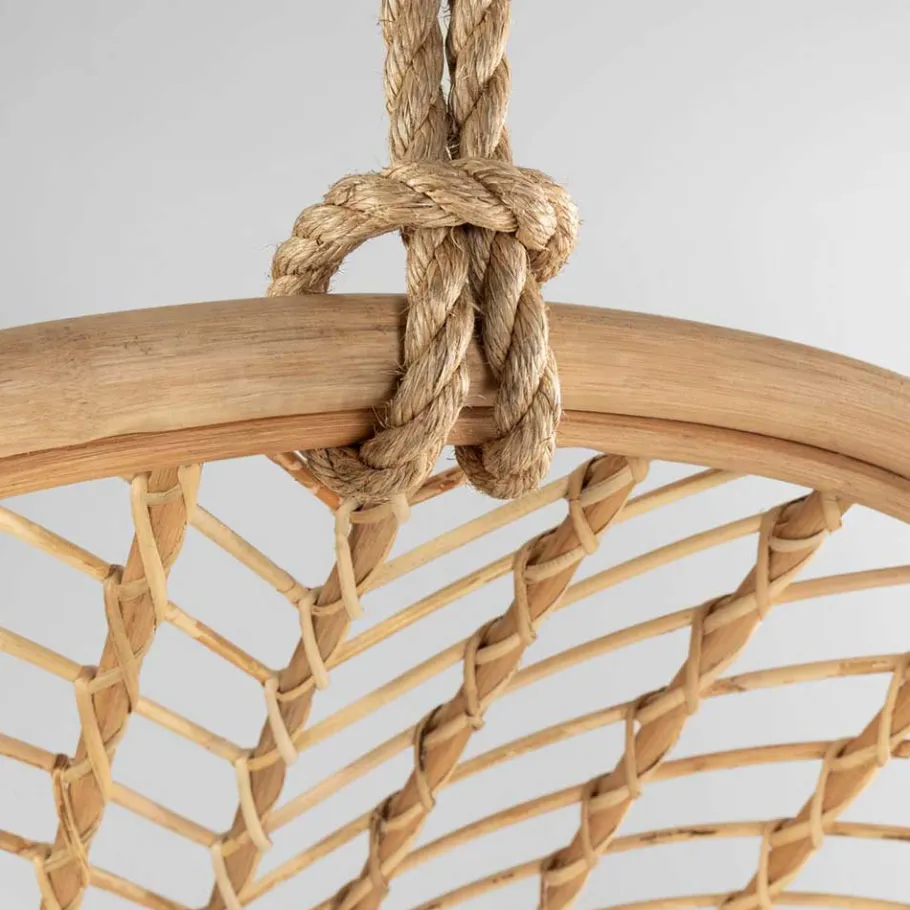 Wohnen Hängesessel aus Rattan Geflecht - Glacita