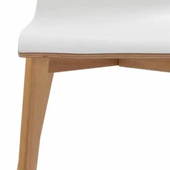 Clearance Wohnen Hochdrucklaminat Stuhl in Weiß - Sonda (2er Set)