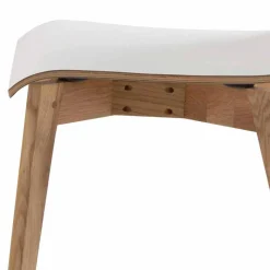 Clearance Wohnen Hochdrucklaminat Stuhl in Weiß - Sonda (2er Set)