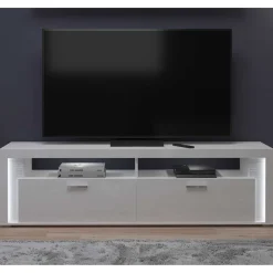 Hot Wohnen Hochglanz TV Board mit LED Beleuchtung - Gomata