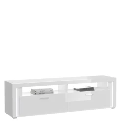 Hot Wohnen Hochglanz TV Board mit LED Beleuchtung - Gomata