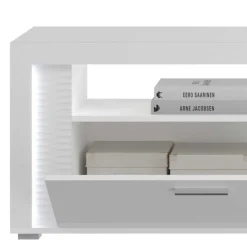 Hot Wohnen Hochglanz TV Board mit LED Beleuchtung - Gomata
