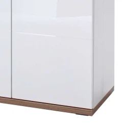 Clearance Wohnen Hochglanz Vitrine in Weiß - Icadro