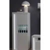Discount Wohnen Hochglanz Vitrine mit LED in Weiß - Gomata