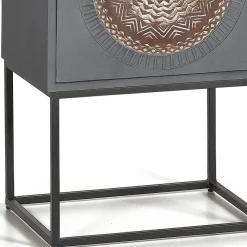 Discount Wohnen Hochkommode - dekorativ mit Mandalas - Mesusco