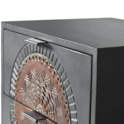 Discount Wohnen Hochkommode - dekorativ mit Mandalas - Mesusco