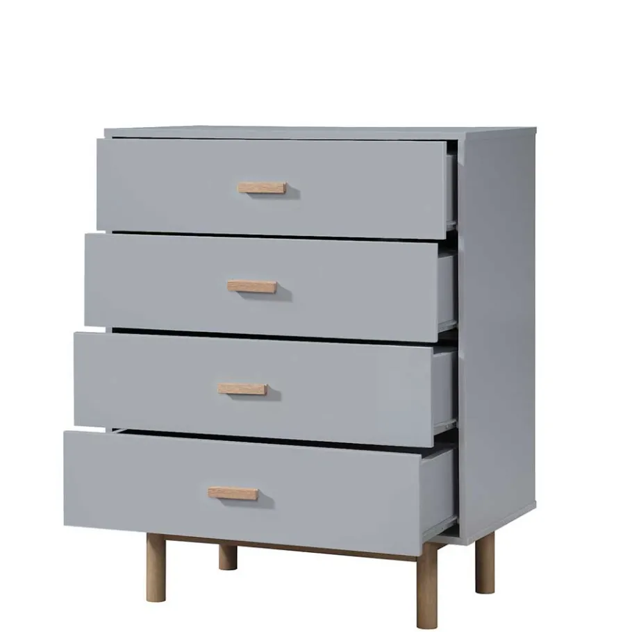 Best Wohnen Hochkommode - zweifarbiger Scandi Chic - Caldaro