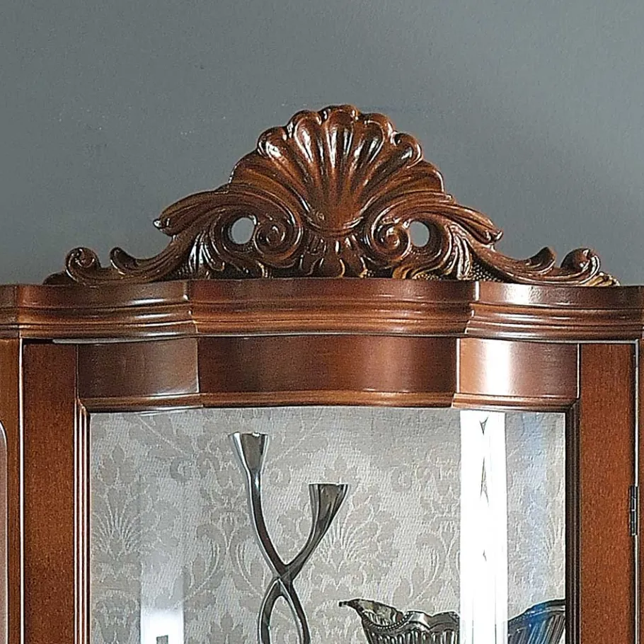Sale Wohnen Hochwertige Vitrine im Barock Stil Dentro 214cm hoch