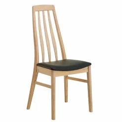 Discount Wohnen Hochwertiger Stuhl aus Eichenholz - Baddy (2er Set)