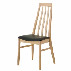 Discount Wohnen Hochwertiger Stuhl aus Eichenholz - Baddy (2er Set)